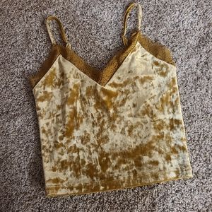 Small velvety Tank Top
